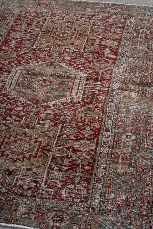 Antique Karaje Area Rug (4' x 6')